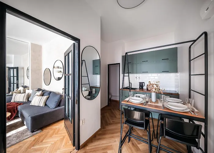 Lägenhet 2br 1,5bath Chic Near Wenceslas Square Prag