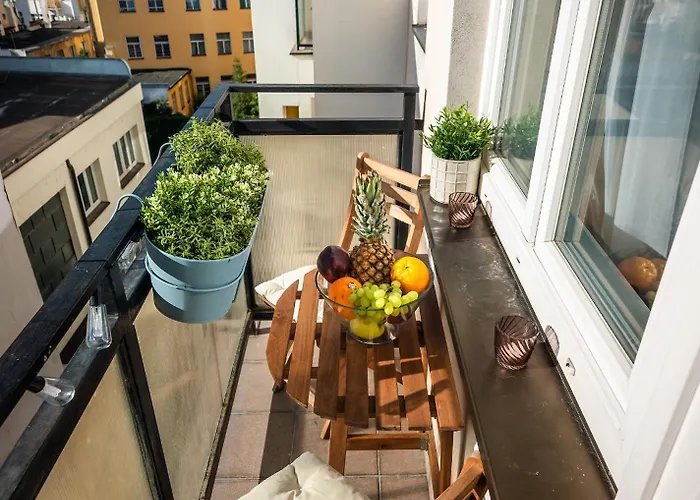 2br 1,5bath Chic Near Wenceslas Square Lägenhet