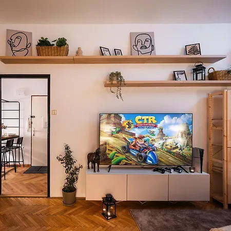 Apartamento 2br 1,5bath Chic Near Wenceslas Square Praga